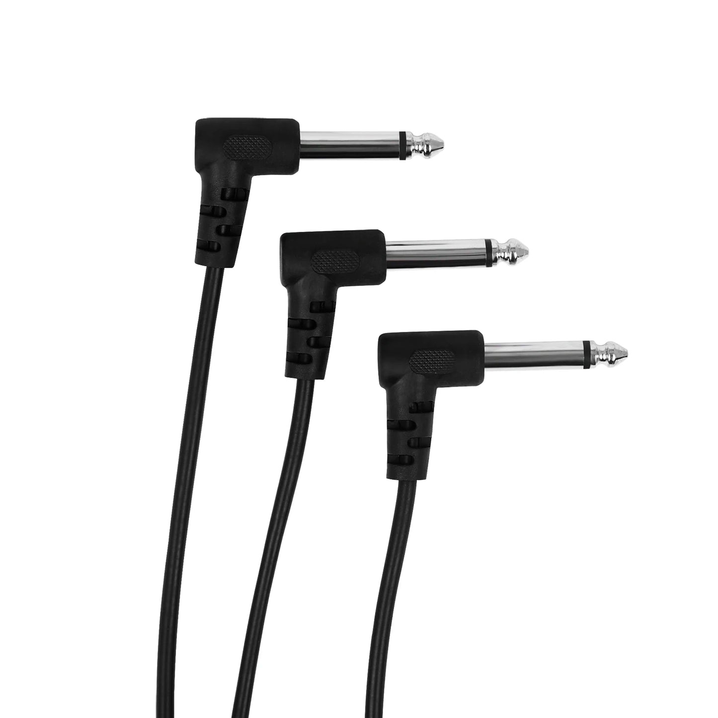 Guitar Effects Pedal Cables 10Pcs 15cm/30cm/50cm Audio Connection Cables Standard Pack Universal Guitar Instrument Accessories