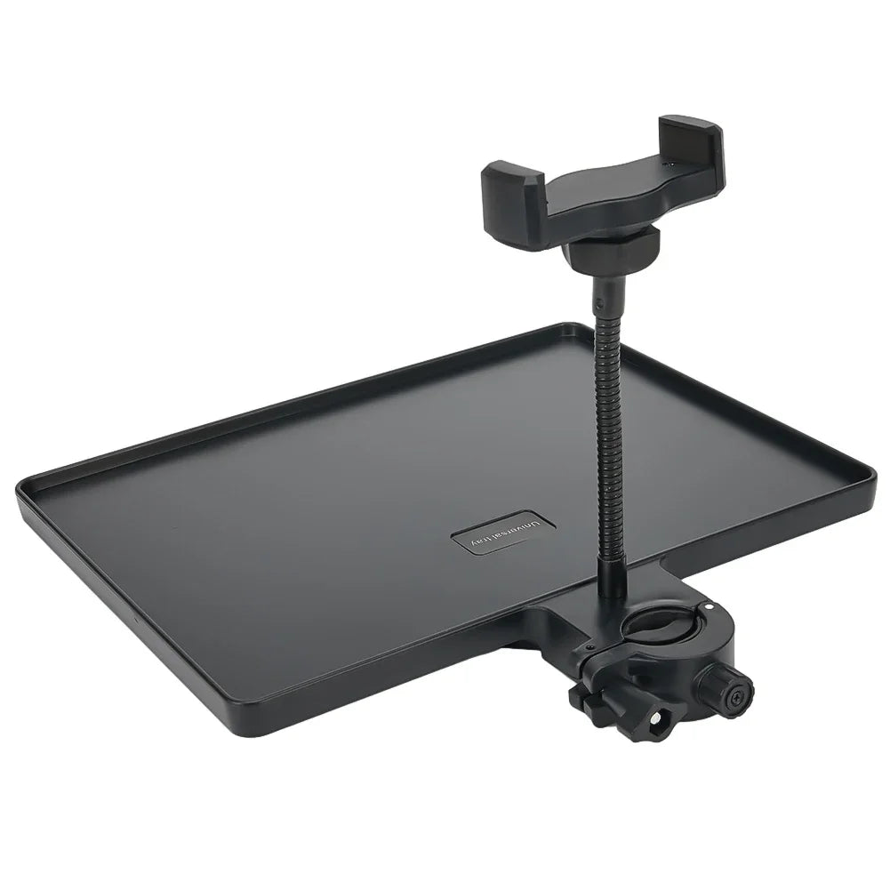 Stand Microphone Tray For 6-10cm Smartphone Width Phone Plastic Replacement Soundcard Tripod Accessories Black