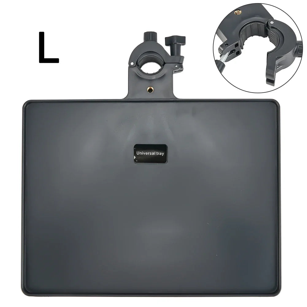 Stand Microphone Tray For 6-10cm Smartphone Width Phone Plastic Replacement Soundcard Tripod Accessories Black