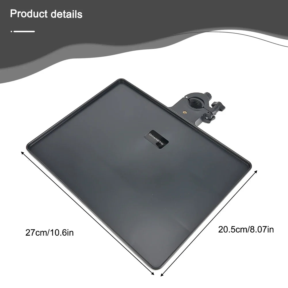 Stand Microphone Tray For 6-10cm Smartphone Width Phone Plastic Replacement Soundcard Tripod Accessories Black