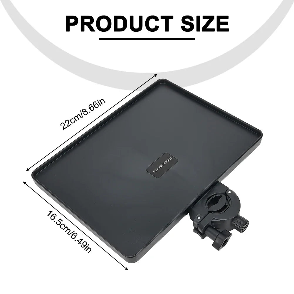 Stand Microphone Tray For 6-10cm Smartphone Width Phone Plastic Replacement Soundcard Tripod Accessories Black
