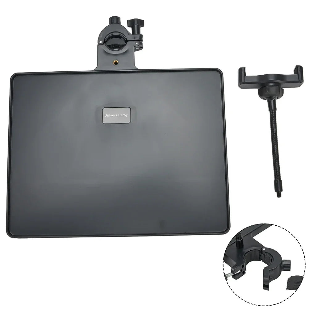 Stand Microphone Tray For 6-10cm Smartphone Width Phone Plastic Replacement Soundcard Tripod Accessories Black