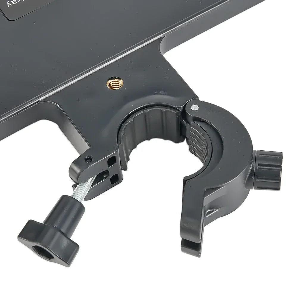 Stand Microphone Tray For 6-10cm Smartphone Width Phone Plastic Replacement Soundcard Tripod Accessories Black