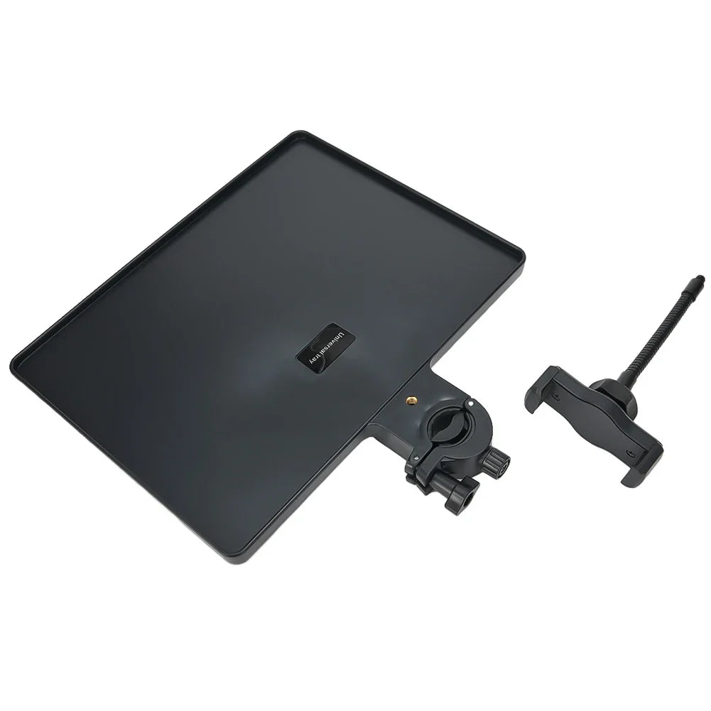 Stand Microphone Tray For 6-10cm Smartphone Width Phone Plastic Replacement Soundcard Tripod Accessories Black