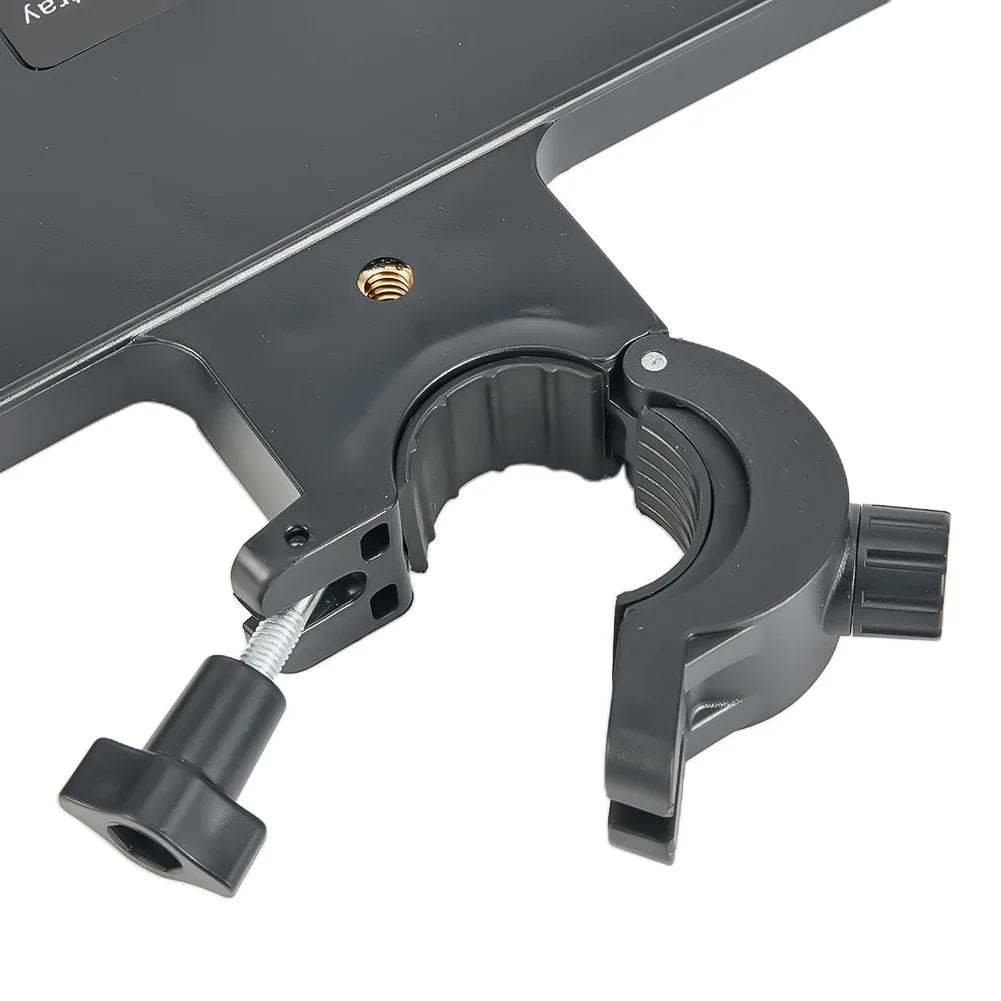 Stand Microphone Tray For 6-10cm Smartphone Width Phone Plastic Replacement Soundcard Tripod Accessories Black